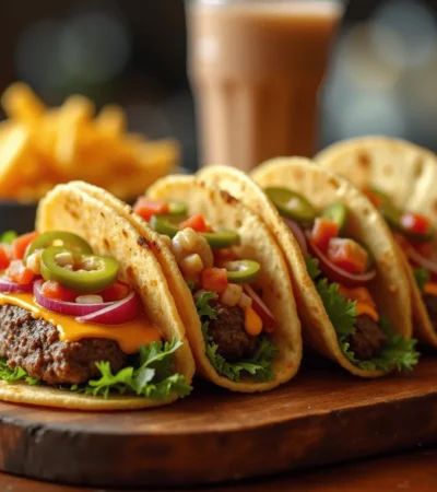 How to Make Burger Tacos That Are Next-Level Delicious