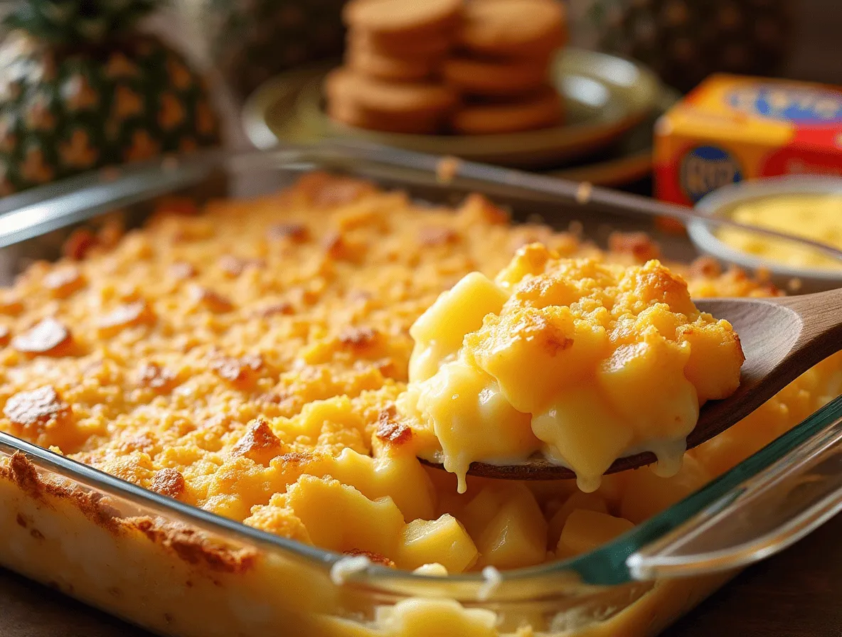 Pineapple Casserole Recipe: How to Make It in 25 Minutes