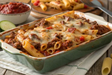 How to Make a Cheesy Ground Beef Pasta Casserole in 5 Easy Steps Cheesy Ground Beef Pasta Casserole