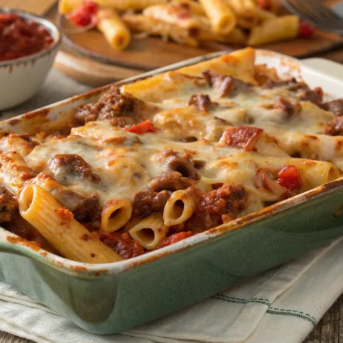 How to Make a Cheesy Ground Beef Pasta Casserole in 5 Easy Steps Cheesy Ground Beef Pasta Casserole