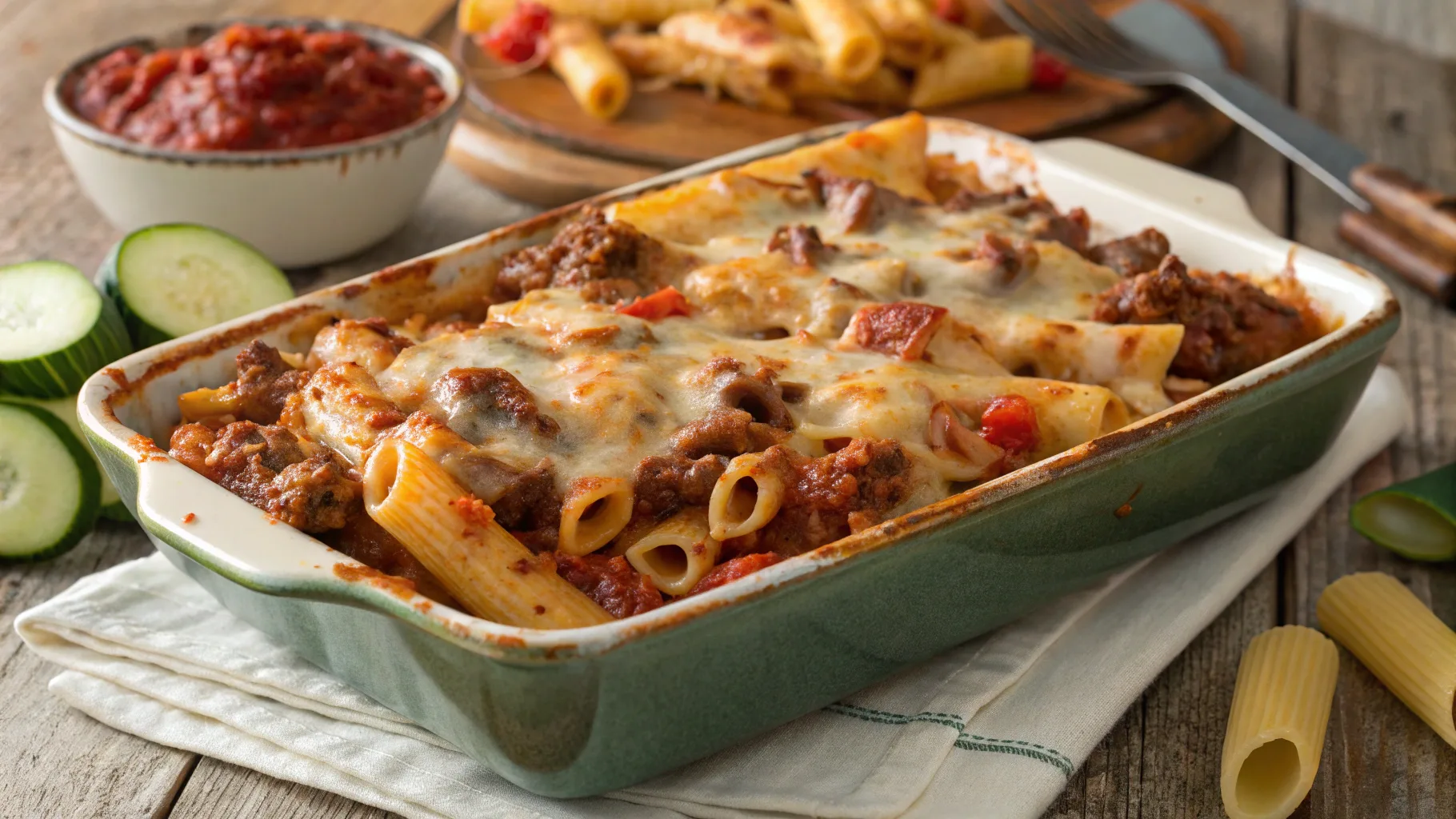 9 Easy Ground Beef Pasta Recipes – Quick & Family-Friendly Cheesy Ground Beef Pasta Casserole