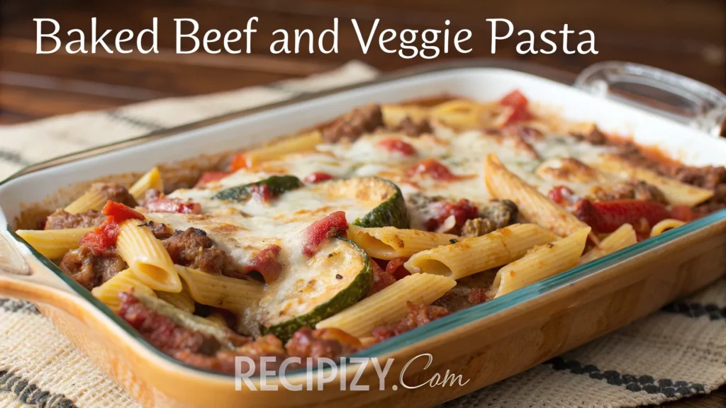 How to Make a Cheesy Ground Beef Pasta Casserole in 5 Easy Steps Cheesy Ground Beef Pasta Casserole
