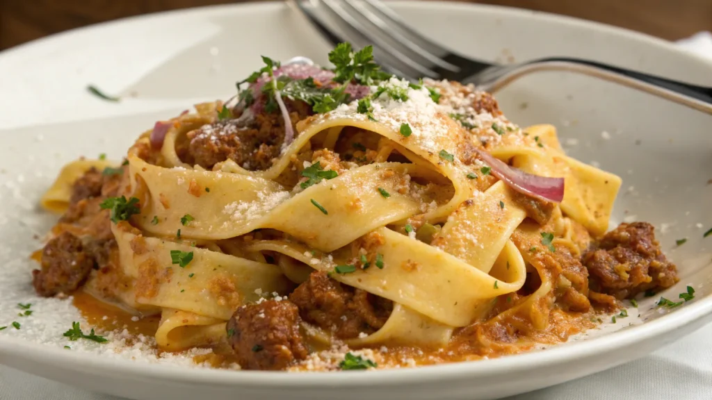 Delicious Creamy Ground Beef Pasta Sauce in 20 Minutes! Creamy Ground Beef Pasta Sauce