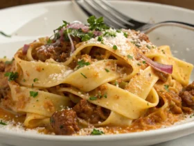 Delicious Creamy Ground Beef Pasta Sauce in 20 Minutes! Creamy Ground Beef Pasta Sauce