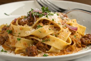 Delicious Creamy Ground Beef Pasta Sauce in 20 Minutes! Creamy Ground Beef Pasta Sauce