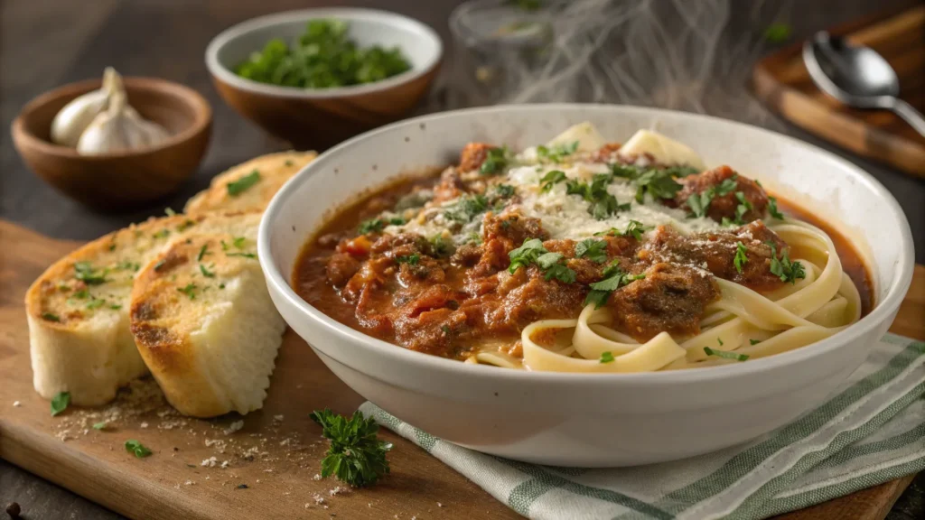 Delicious Creamy Ground Beef Pasta Sauce in 20 Minutes! Creamy Ground Beef Pasta Sauce