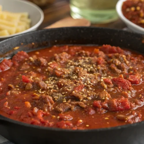 Spicy Ground Beef Arrabbiata Sauce: 5 Flavorful Secrets Spicy Ground Beef Arrabbiata Sauce